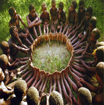 African feet sized